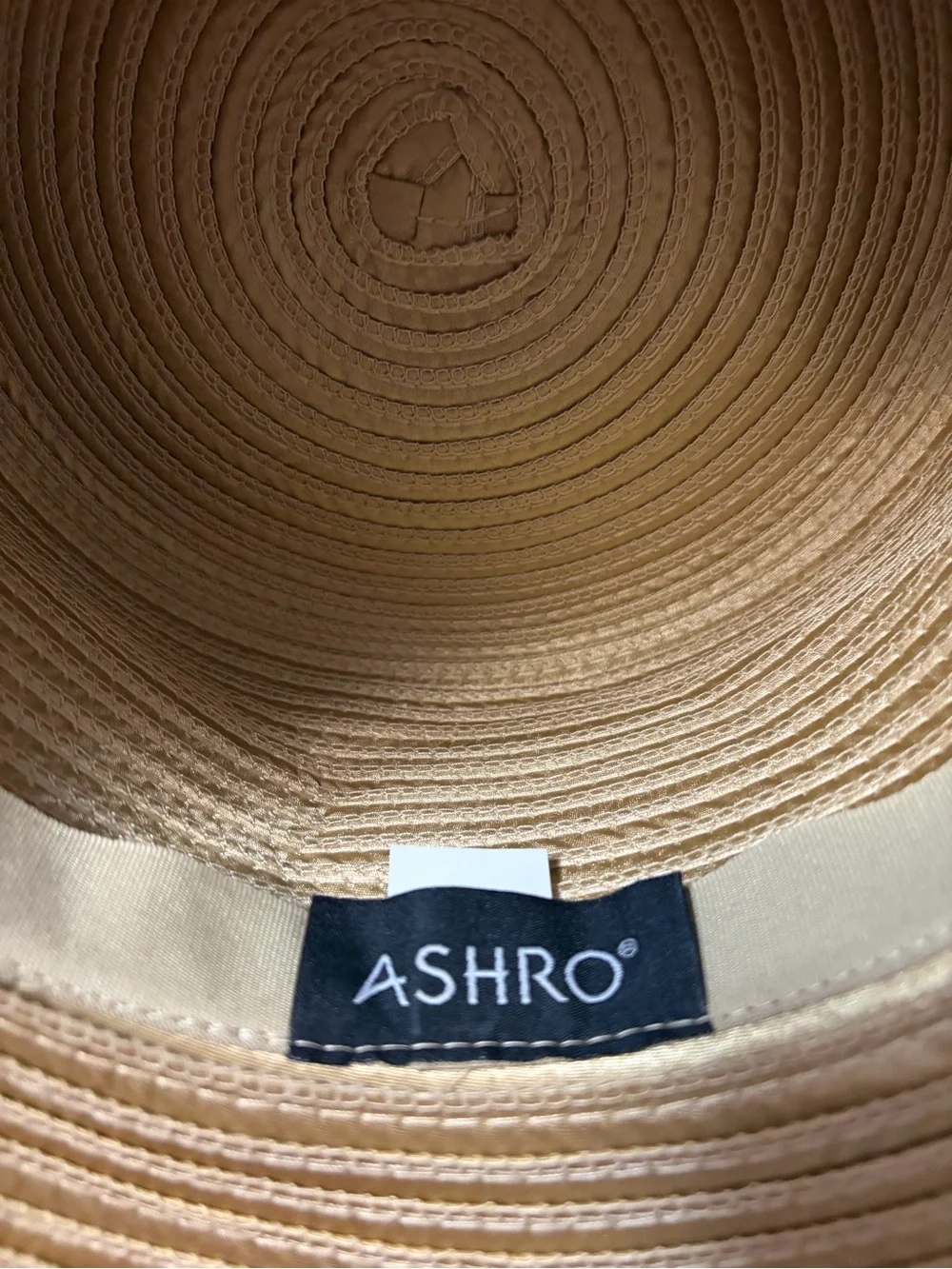 Ashro Gold Leopard Bow Straw Hat CHURCH HAT